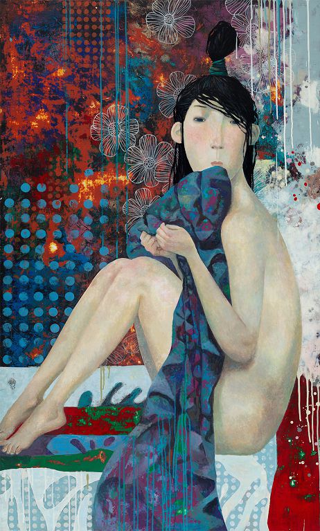 "Remembering Summer" by Zorikto Dorzhiev, Khankhalaev Gallery, Russia, Room 4225 "Remembering Summer", Zorikto Dorzhiev, Khankhalaev Gallery, 俄罗斯, 房间4225
