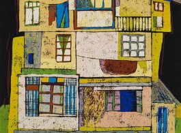 A Colourful Village House II, 2001, 22 x 18cm