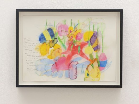 José María Sicilia, dijimos, 2017, papier coton, aquarelle et crayon graphite / Cotton paper, watercolour and graphite 51 x 36 cm / 20 1/8 x 14 1/8 inches, 43 x 58 cm / 16 7/8 x 22 7/8 inches (framed/encadré) Courtesy de l'artiste et de la / of the artist and Galerie Chantal Crousel, Paris Photo : Florian Kleinefenn