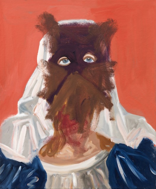 George Condo, “Cat Faced Nun”, acrylic and oil on canvas, 183 x 152 cm, 2010, © Sprüth Magers 乔治·康多,《猫面尼》,布面丙烯和油画,183 x 152 cm, © Sprüth Magers