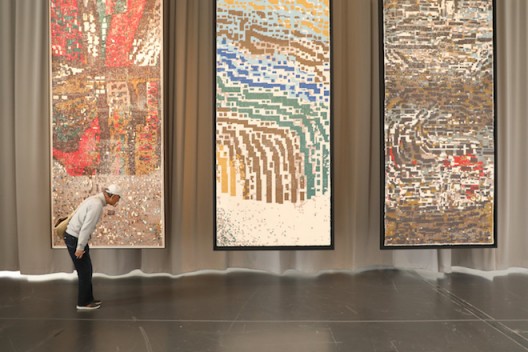 Yu Youhan, Panel 1, 2 and 3 of “New Life; 1987 Mosaic” Yu Youhan, Panel 1, 2 and 3 of “New Life; 1987 Mosaic”