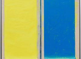 Zang Kunkun, Barnett Newman in Socialist Society, 2018, Acrylic on wood, 85 x 75 x 4.2 cm
臧坤坤,“巴内特·纽曼在社会主义(社会)”, 2018, 木上丙烯, 85 x 75 x 4.2 cm