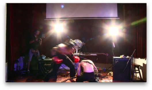 Arong Violence Against a Violent Musician 2015 screenshot. photo courtesy of the artist