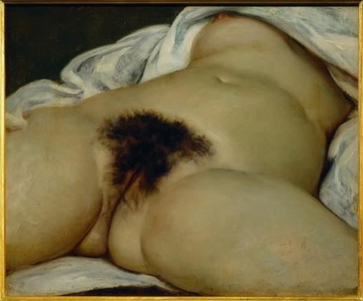 Gustave Courbet: L´origine du monde, 1866古斯塔夫·库尔贝，《世界的起源》，1866