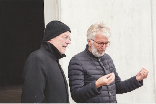 Anselm Kiefer and Jens discuss upcoming show. 