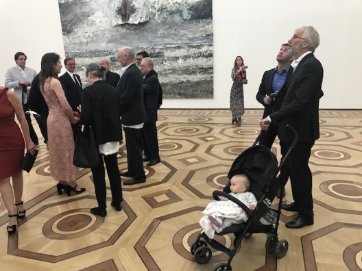 Jens with his daughter Tasha at the opening of Anselm Kiefer's exhibition at Hermitage 2017 