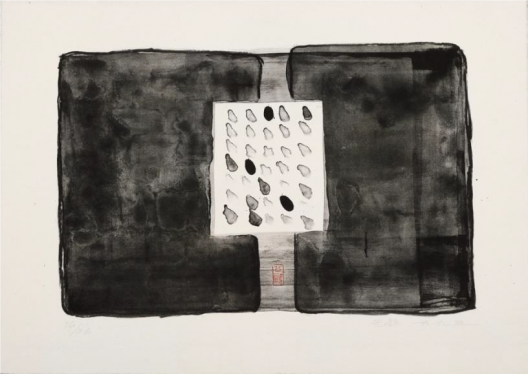 Untitled No.2, Lithograph, 50.5 x 66 cm (20 1/2 x 26 in), 1993 《无题之二》, 石版画, 50.5 x 66 cm, 8/26版