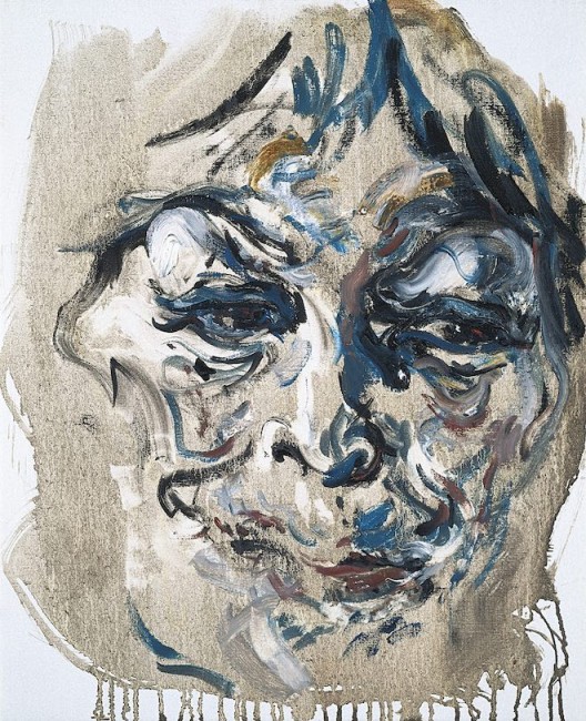 Maggi Hambling, Henrietta June, oil on canvas, 53 x 43 cm, 1998 亨丽埃塔,1998 年 6 月,1998 布面油画, 53.3 x 43.2 厘米, 私人收藏 (image courtesy the artist and Marlborough Gallery)