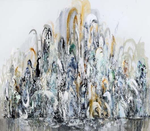 Maggi Hambling, Wall of water 2, oil on canvas, 137 x 170 cm, 2011 (image courtesy the artist and Marlborough Gallery)