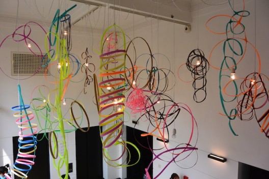 Air squiggles. Image courtesy the artist and Rockbund Art Museum  (photo Chris Moore)