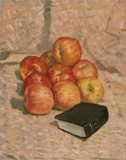 Ni Jun 倪军 Nine Apples 久久平安, 2019 Oil on canvas 布面油画 50 × 40 cm