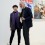 Artist Yu Hong with Jens Faurschou at the opening of Faurschou New York. Photo by Ed Gumuchian, © Faurschou Foundation.