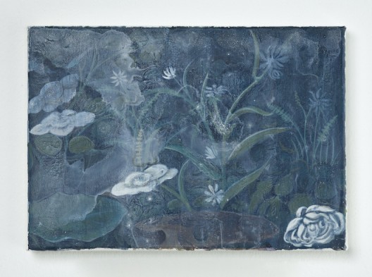 Ji Dachun, Untitled, 2017 Acrylic on canvas 25.50h x 30w cm/ 10.04h x 11.81w in (photo Simon Vogel. Courtesy the artist and Galerie Nagel Draxler Berlin/ Cologne/ Munich)
