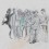 马歇尔·雷斯，习作:日出， 纸上综合材料，29.5 × 42 cm，2016Martial Raysse,"étude pour: Le lever du jour", mixed media on paper , 29.5 × 42 cm, 2016