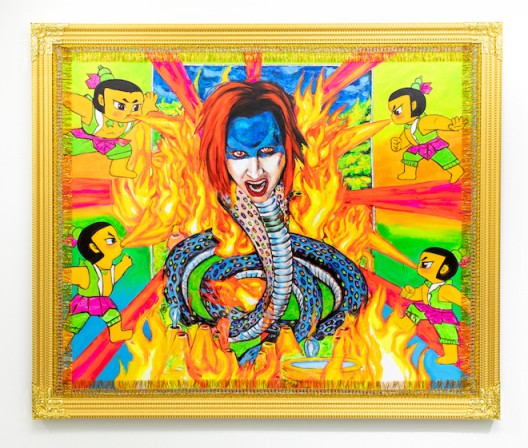 I ❤ Manson 我❤曼森 Lu Yang, Marilyn Manson, 2019