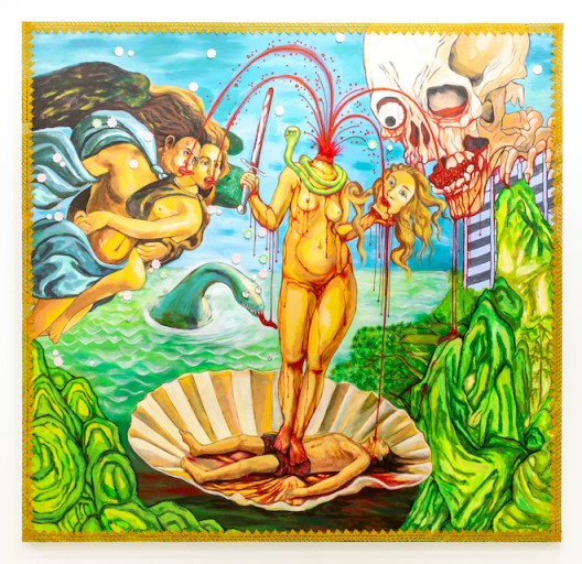 Lu Yang, A (Blood) Thirst Trap Lu Yang, Birth of Venus, 2019