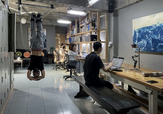 Wu Chi-Tsung's studio in Taipei