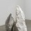 Cao Yu, The World is Like This for Now, 2017, single long hair (the artist’s), marble, two pieces, 89 x 61 x 38 and 74 x 50 x 33 cm.
Image courtesy the artist and Galerie Urs Meile
