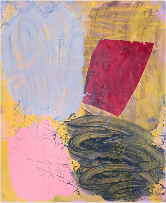 Zara June Williams - Momentary, 2020, acrylic and collage on canvas 50 x 40 cm 19 1116 x 15 34 inches (image courtesy the artist and COMA)